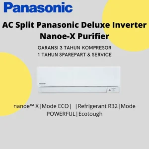 AC Split Panasonic Deluxe Inverter Nanoe-X Purifier