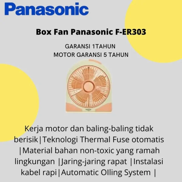 Box Fan Panasonic F-ER303