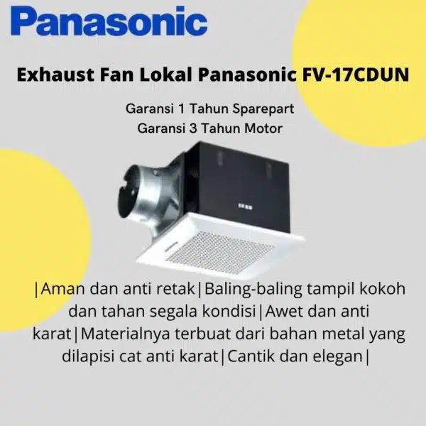 Exhaust Fan Lokal Panasonic FV-17CDUN