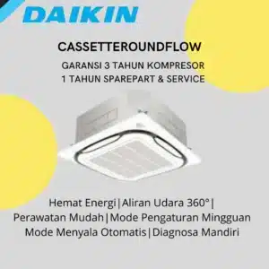 Daikin Cassette Roundflow