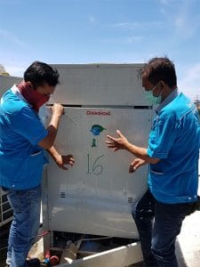 Pengecekan AC Changhong