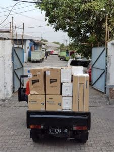 Pengiriman AC ke Bangkalan