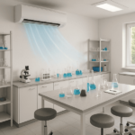 Penggunaan AC di laboratorium