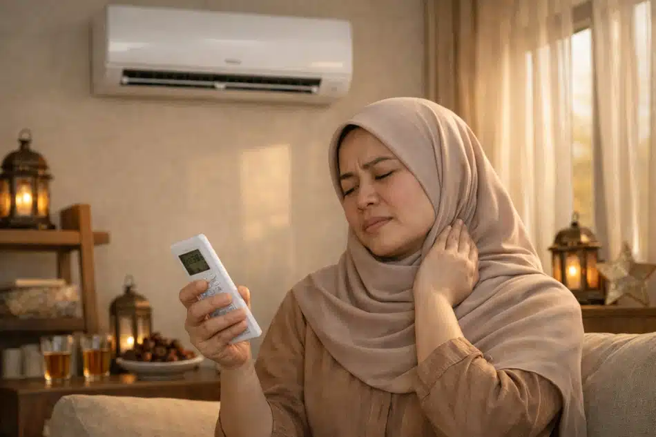 Kenapa Penggunaan AC Terasa Lebih Intens Selama Ramadan? Ini Penjelasannya! 1 Kondisi tubuh lelah