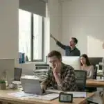 Kenapa AC yang Terasa Dingin Bisa Jadi Sudah Tidak Efisien Secara Teknis? Cek Tanda-Tanda yang Sering Diabaikan Pekerja fokus dalam bekerja