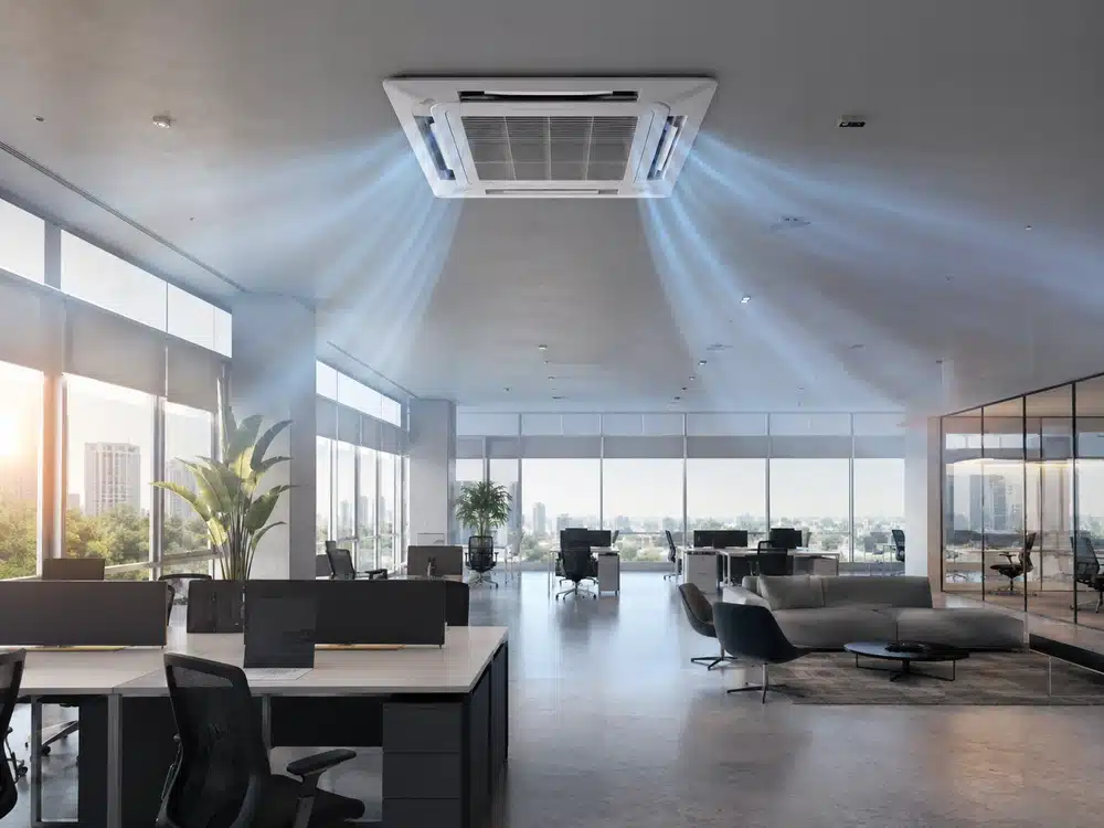 Teknologi Airflow Modern pada AC yang Membuat Pendinginan Lebih Merata 2 Sirkulasi udara di ruang AC