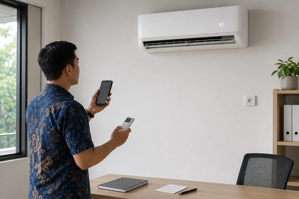 Kode Error AC TCL Berdasarkan Jenis Gangguan dan Tindakan Awal yang Tepat 2 Mencacat kode AC