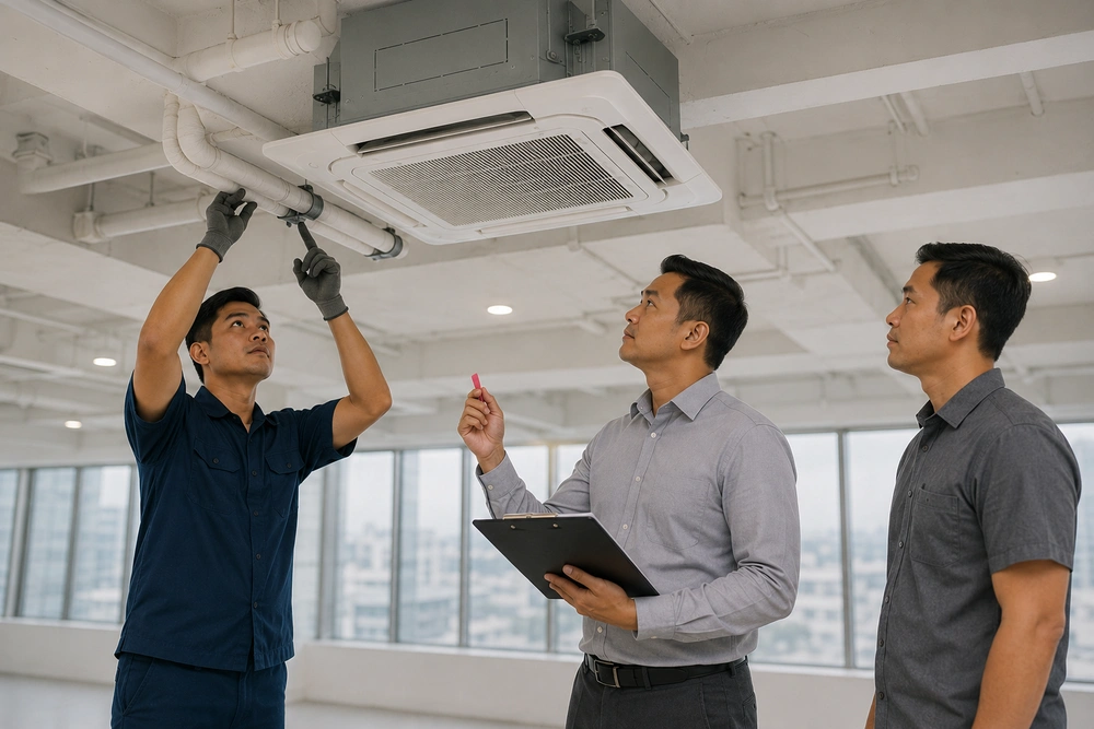 Checklist Pemeriksaan Instalasi AC Sebelum Serah Terima Proyek Gedung 2 Perbaikan AC